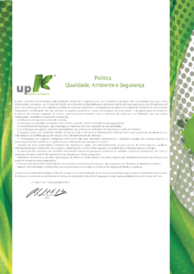 Politica Qualidade, Ambiente e Segurança